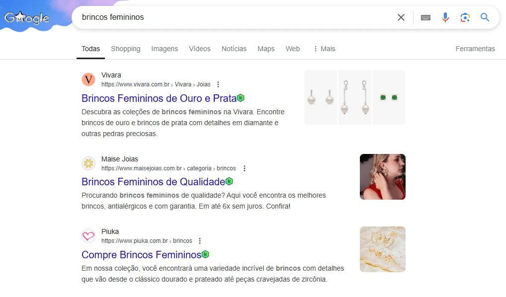 entendendo a intenção de pesquisa do google para palavra-chave