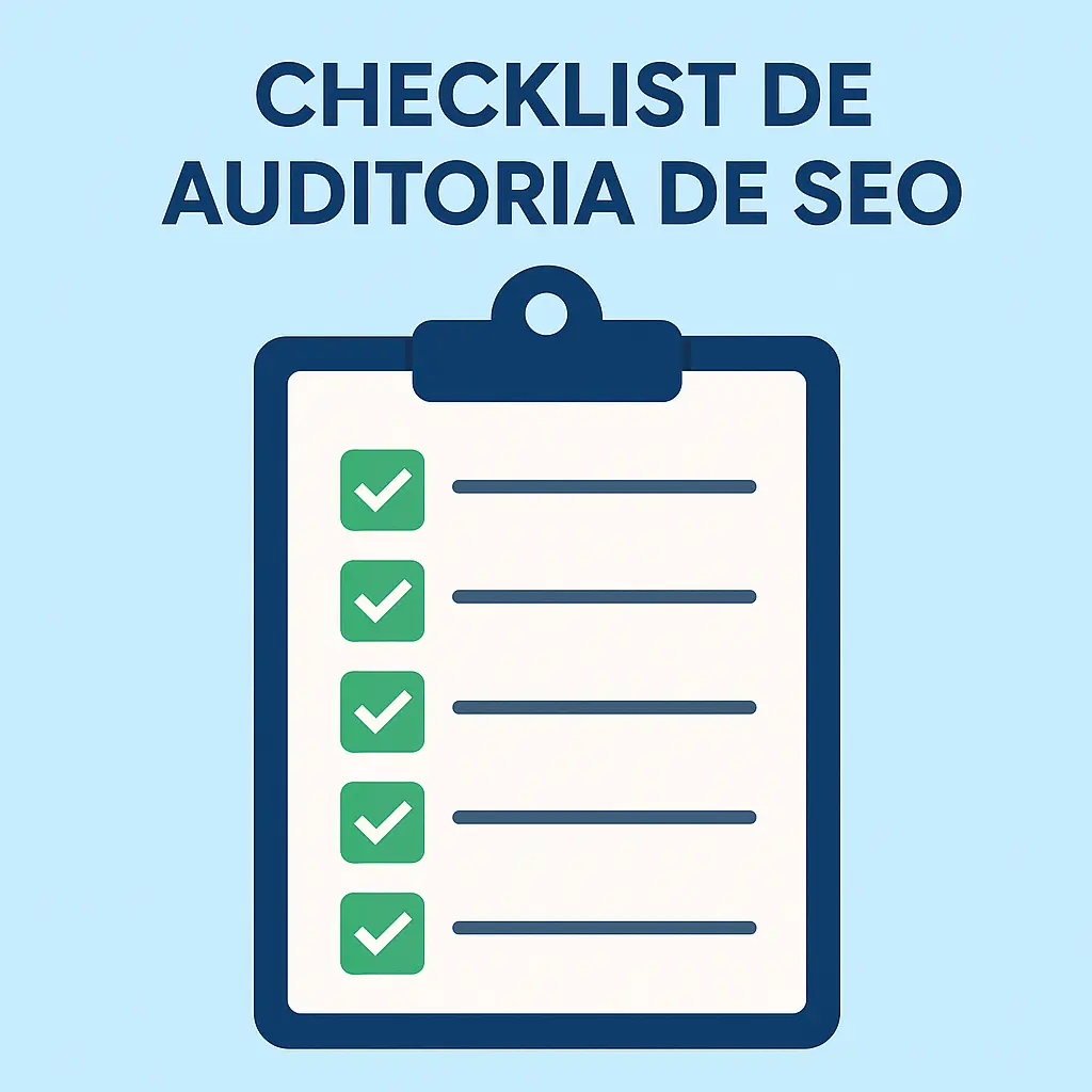 checklist dos principais pontos analisados em uma auditoria seo
