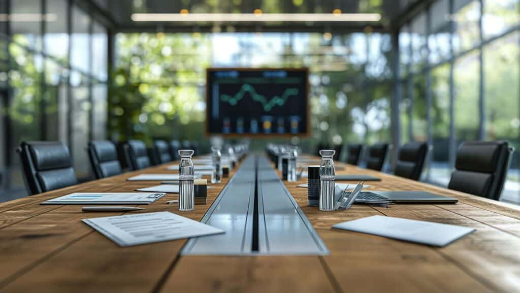 sala de uma grande empresa que está prestes a contratar uma consultoria de seo